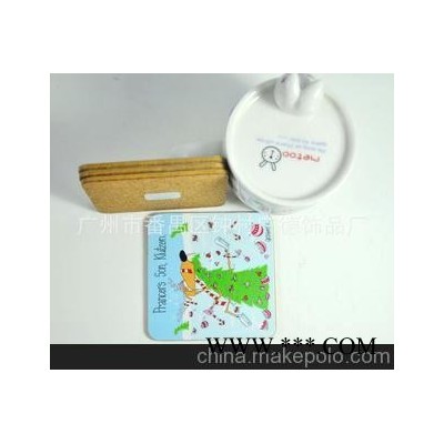 2012 广告促销礼品 精美中纤板软木杯垫 密度板杯垫
