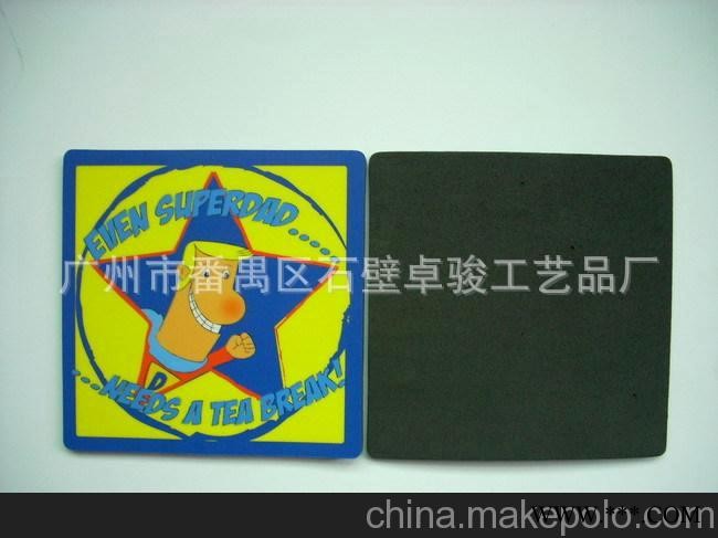 供应厂家直销 EVA杯垫 广告EVA杯垫 宣传礼品杯垫图2