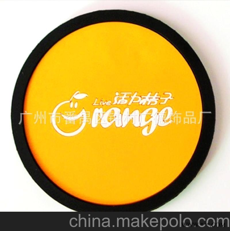 拼价格更比质量 圣诞杯垫 塑胶促销广告礼品 品牌杯垫 PVC杯垫图3
