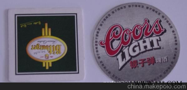 长期供应 各种广告礼品 促销品 吸水纸杯垫图3