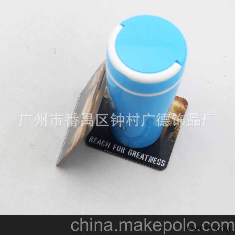 厂家定制生产 灰板纸软木杯垫 广告礼品杯垫 隔热杯垫图3