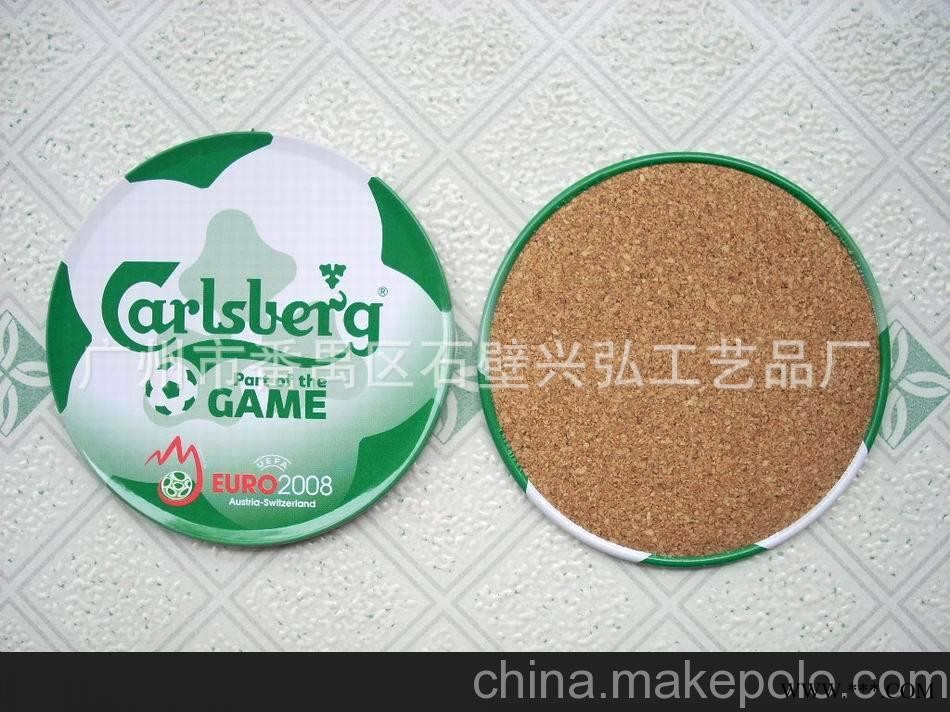 广告促销礼品 供应马口铁杯垫，金属杯垫图3