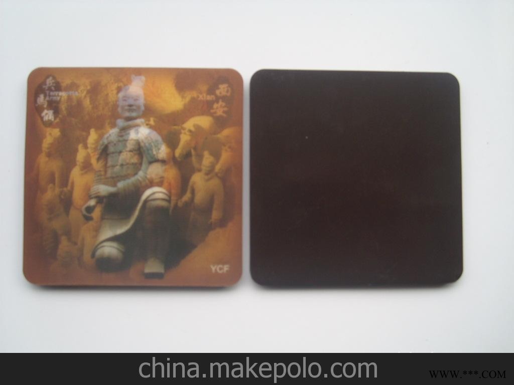 2012新款3D杯垫 广告礼品3D杯垫图3