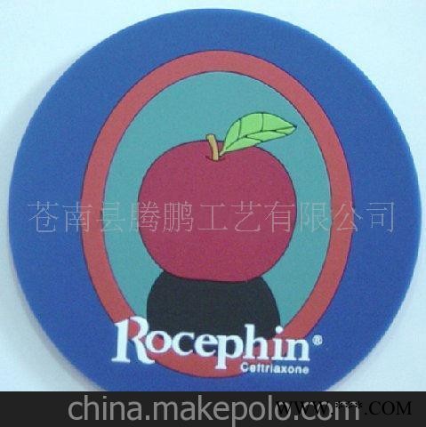 汽车防滑杯垫 PP广告促销杯垫，卡通杯垫图6