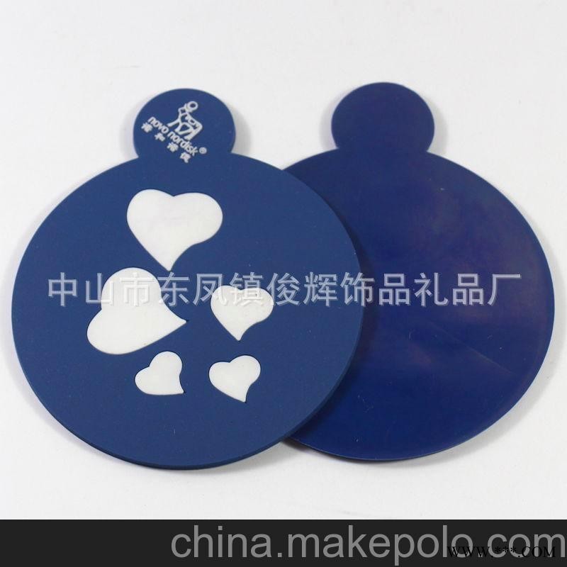 厂家专业定做 卡通PVC软胶杯垫 广告杯垫 品质保证 价格优惠图3