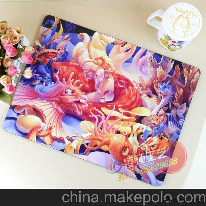 凌顶工艺礼品 厂家供应一条龙生产广告杯垫餐垫定做图6