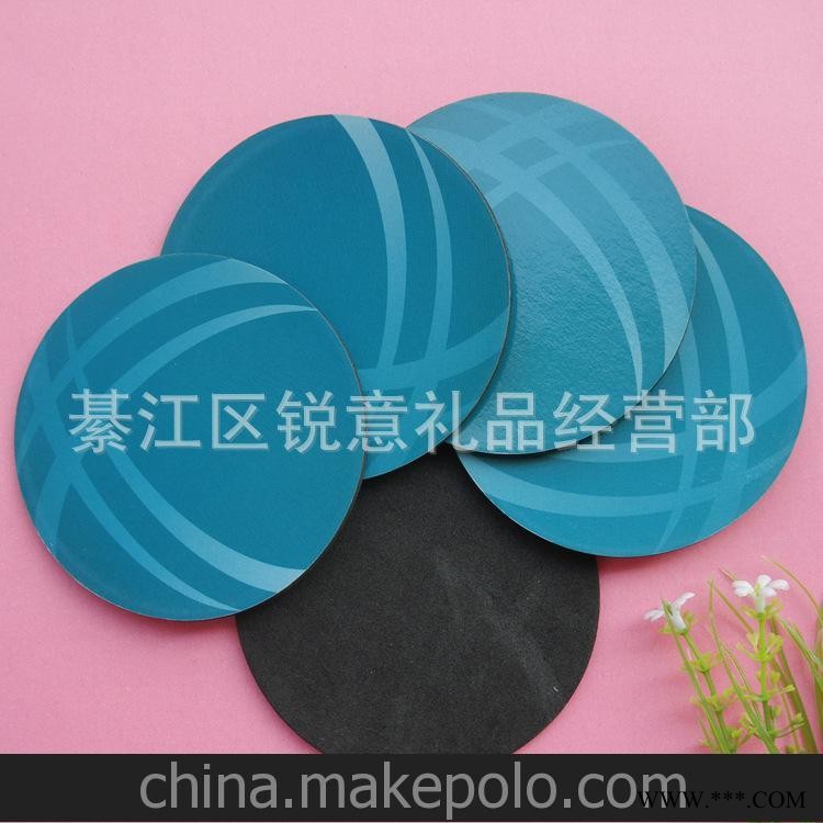 9年品质厂家专业生产EVA杯垫 铜版纸印刷广告杯垫图2