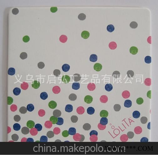供应吸水纸杯垫 纸杯垫 广告杯垫 两面印刷卡通纸杯垫厂家图2