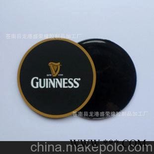 诚信厂家供应 PVC杯垫 餐垫 软胶广告杯垫 餐垫图4