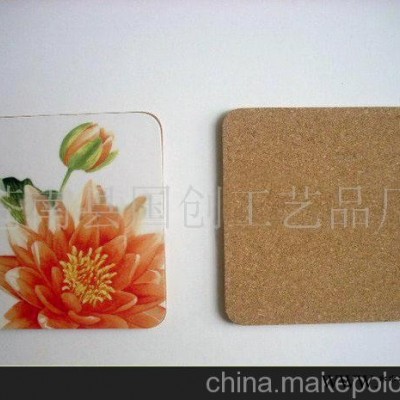 软木杯垫 广告杯垫 广告促销礼品，商务赠品