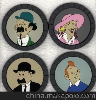 定制广告杯垫 支持OEM外贸杯垫 物美价廉硅胶杯垫 创意隔热杯垫图4