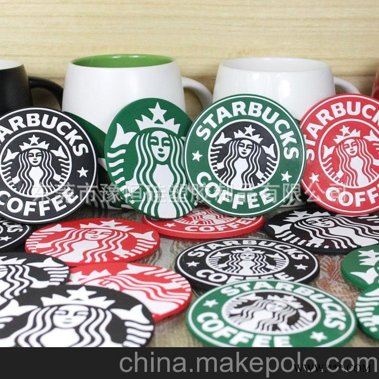 广告杯垫.可定制logo精品杯垫.pvc软胶餐垫.硅胶杯垫图3