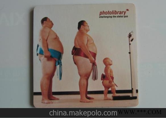 广告促销礼品 供应吸水纸杯垫图2