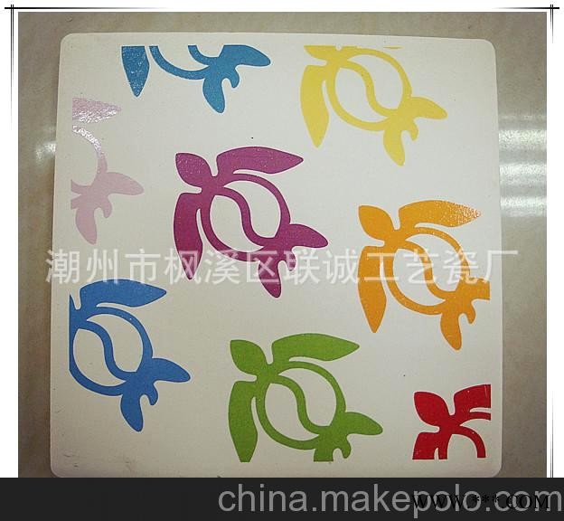 联胜创意陶瓷杯垫 吸水杯垫 软木杯垫 广告杯垫 工艺礼品图3