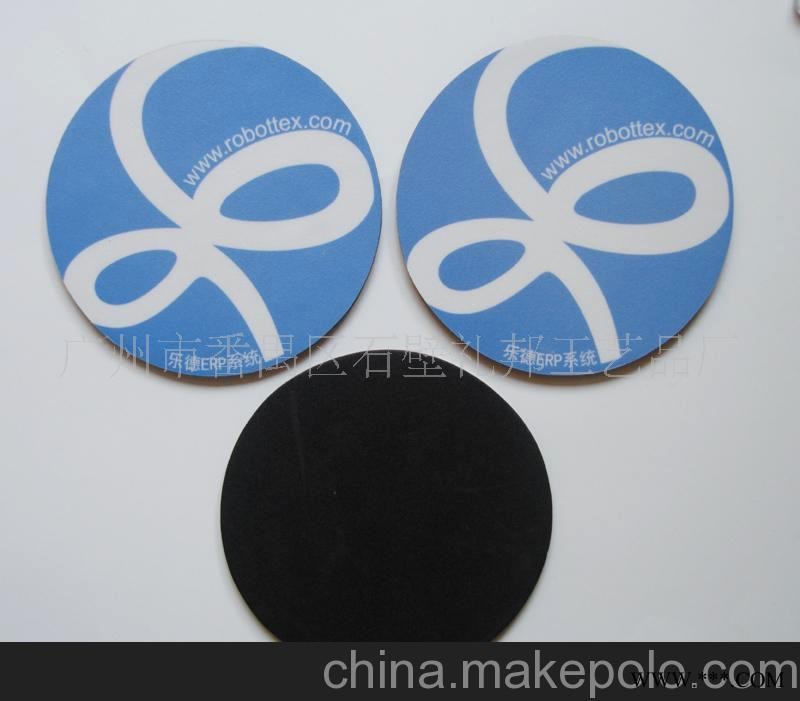 来稿定做 生产广告杯垫 EVA杯垫可以印双面logo图1