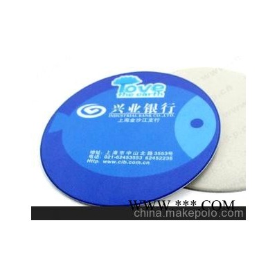 PVC PU杯垫、广告杯垫、 防滑实用，价格低廉