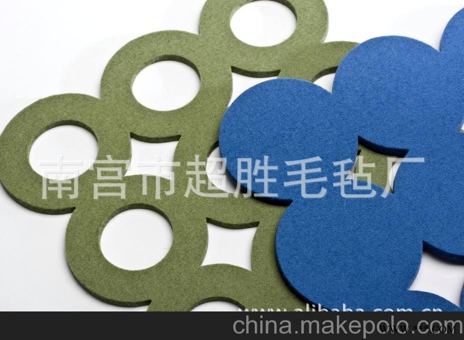 毛毡杯垫 吸水杯垫 广告杯垫 酒店杯垫图2