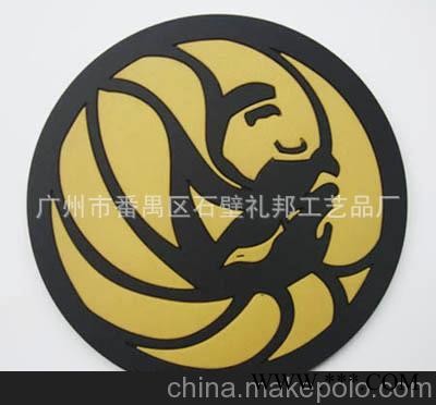 生产点胶杯垫 广告杯垫 PVC软胶杯垫图3