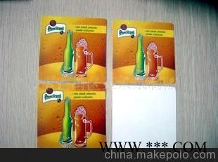 供应吸水纸杯垫、广告杯垫、广告促销礼品、中纤板杯垫