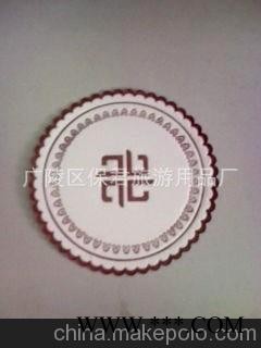 专业按客户要求生产广告杯垫 吸水纸杯垫 纸板杯垫图2