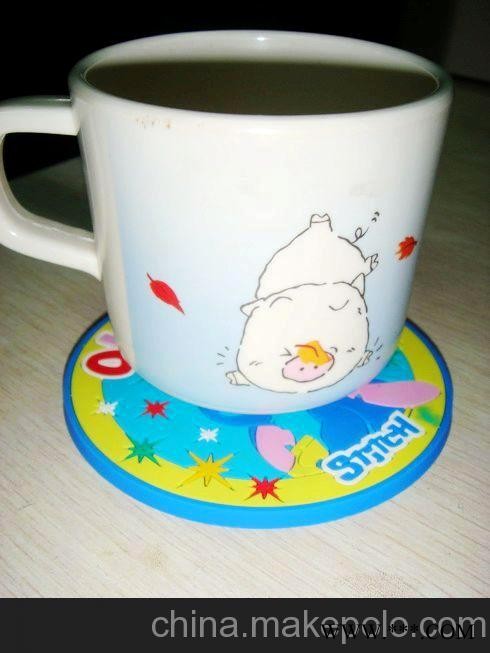 纯色杯垫 广告杯垫 隔热杯垫图5