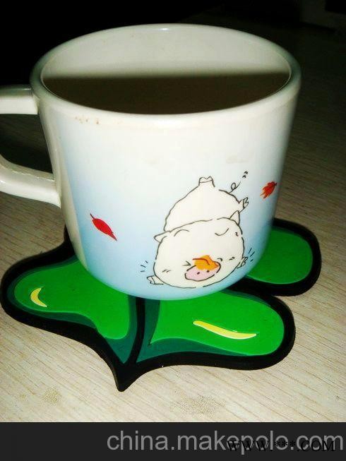纯色杯垫 广告杯垫 隔热杯垫图2