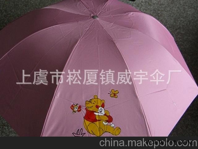 专业订制折叠防紫外线广告伞图3