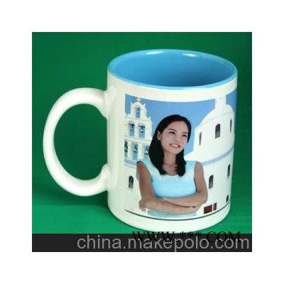 边彩杯加工/广告杯订做/色口色把杯热转印杯