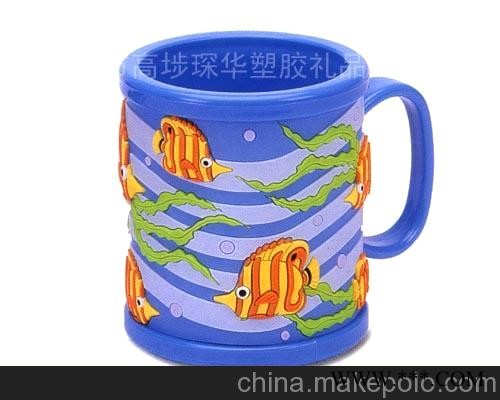 东莞供应商供应PVC马克杯，卡通广告杯图3