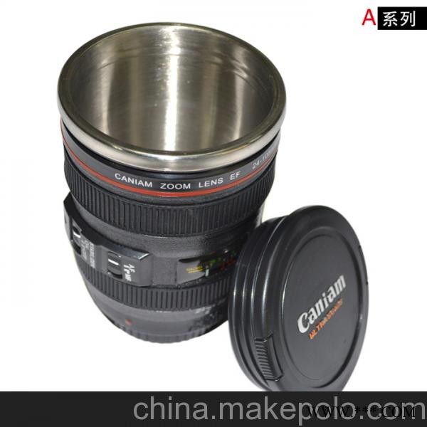 创意广告杯相机杯/不锈钢礼品杯/专业厂家定制图2
