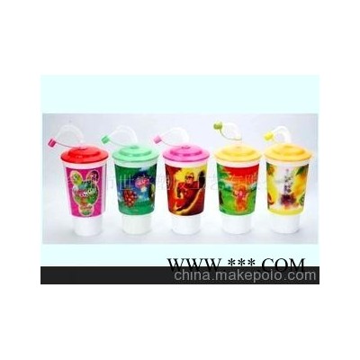 3D杯，3D广告杯，PP塑料杯
