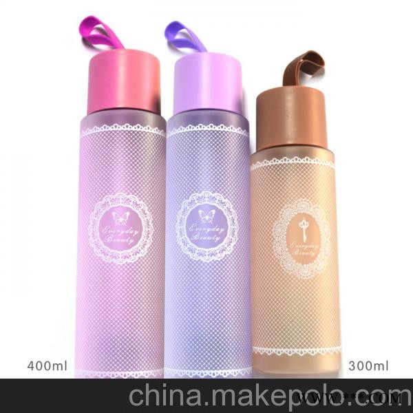 网纱直筒杯 广告创意礼品杯 塑胶广告杯厂家直销图3