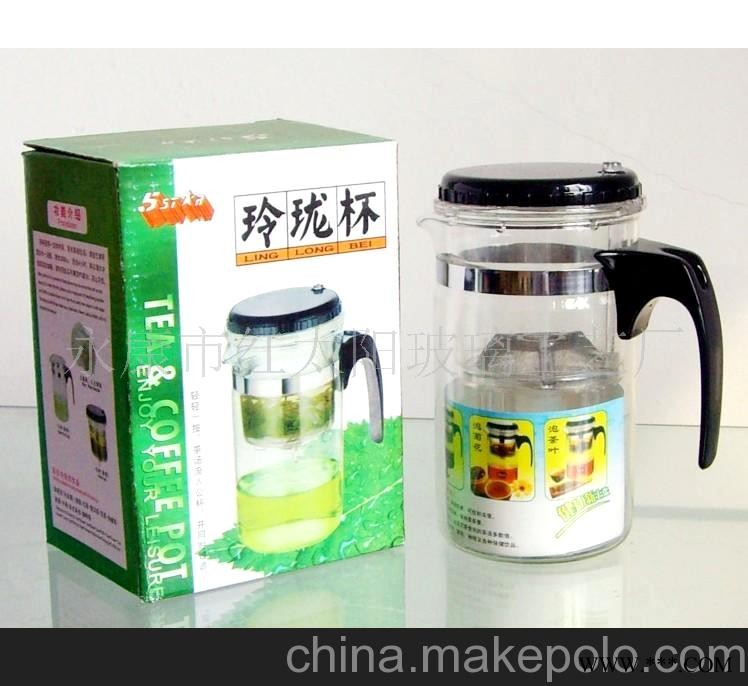鑫利来双层玻璃杯,广告杯,礼品杯，飘逸杯