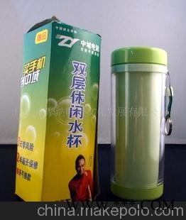 广告杯，双层广告杯，广告礼品，促销赠品图1