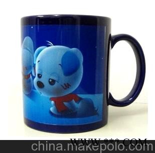 广告彩杯定做/全彩广告杯/广告陶瓷彩杯图2