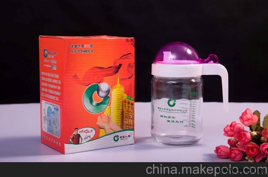 供应杭州促销玻璃杯银行广告杯图4
