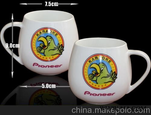 蓝精灵杭州广告杯 广告礼品 马克杯