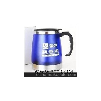 供应相知潍坊定做陶瓷广告杯磨砂玻璃杯