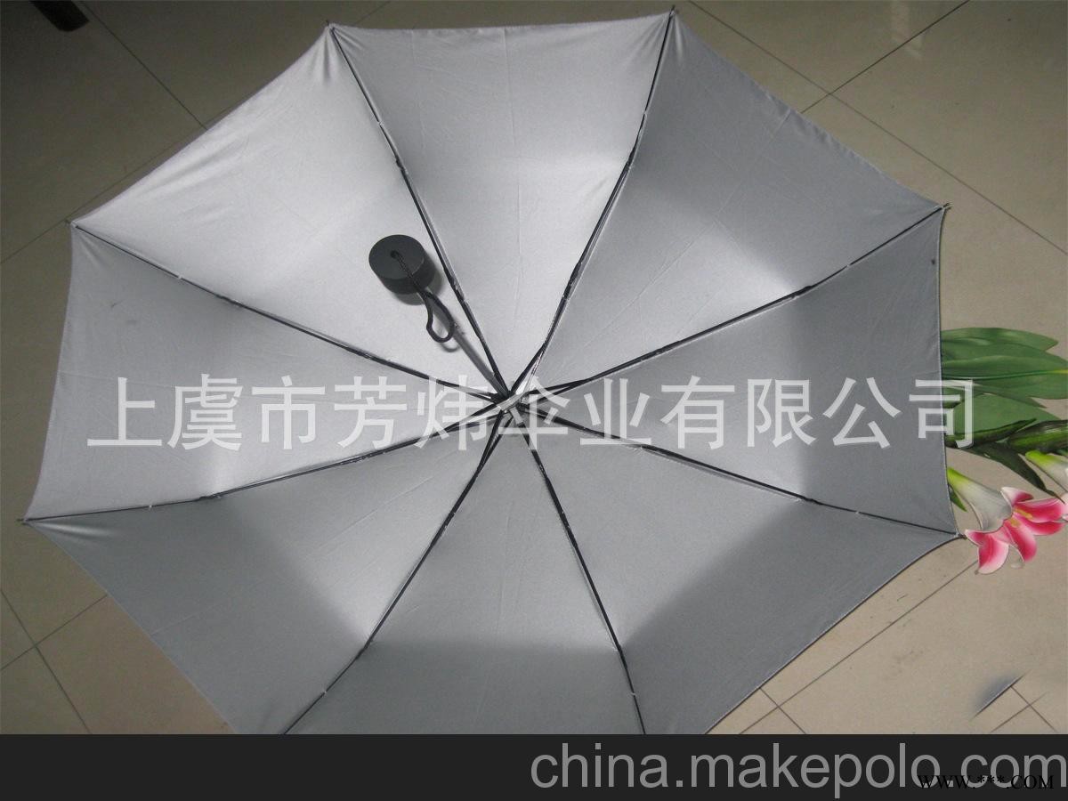 防紫外线 三折广告伞 厂方定制图2