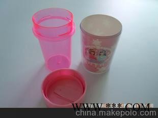 塑料不锈钢广告插纸杯 广告礼品杯 广告杯 促销杯子 坪山