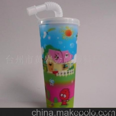 3D水杯,吸管杯,广告杯