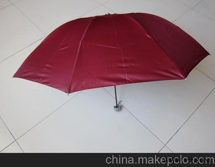 银胶三折伞 广告伞 厂家批发图3