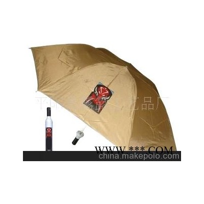时尚红酒瓶雨伞 订做广告伞