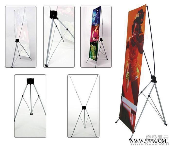 X展架有机纤维金属展示架1.6*0.6整体含画面全套