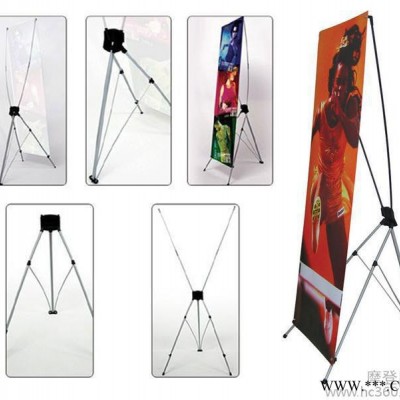 X展架有机纤维金属展示架1.6*0.6整体含画面全套