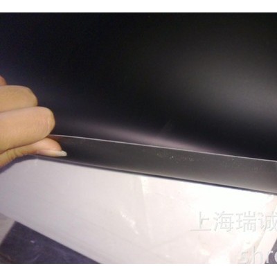 **拉网展架超薄黑白两色0.5mm厚PVC背材