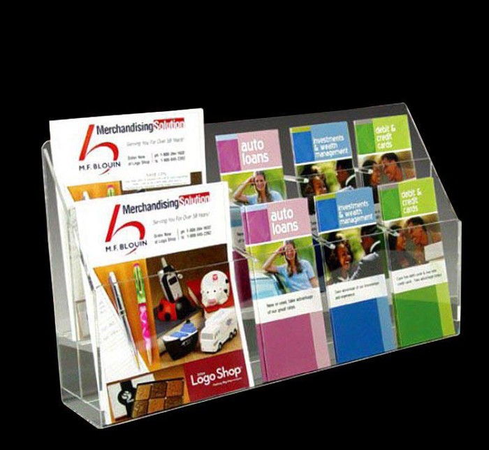 订做有机玻璃 亚克力压克力  资料架 办公用品展示架 产品陈列架图2