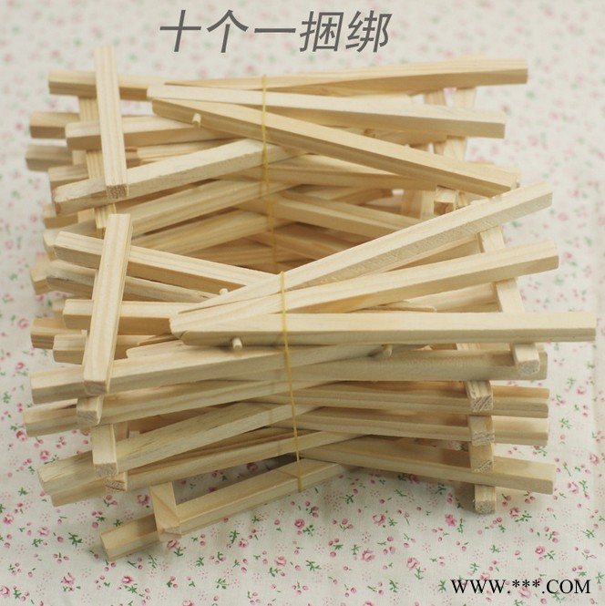 8*15桌面微型木质展架手机支架 迷你三角木画架 木质小摆件展示架图2