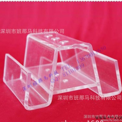 定做亚克力资料架 有机玻璃办公摆件便签盒 亚克力展示架