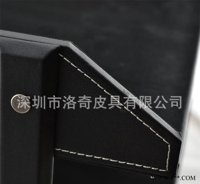深圳工厂 高端订制 PU皮 文件架 资料架 桌面整理 文件盘